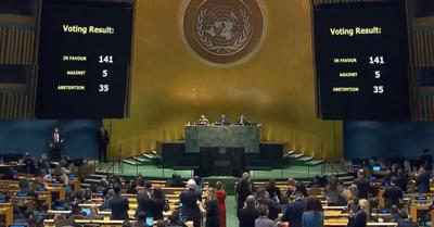 UN General Assembly, March 2022