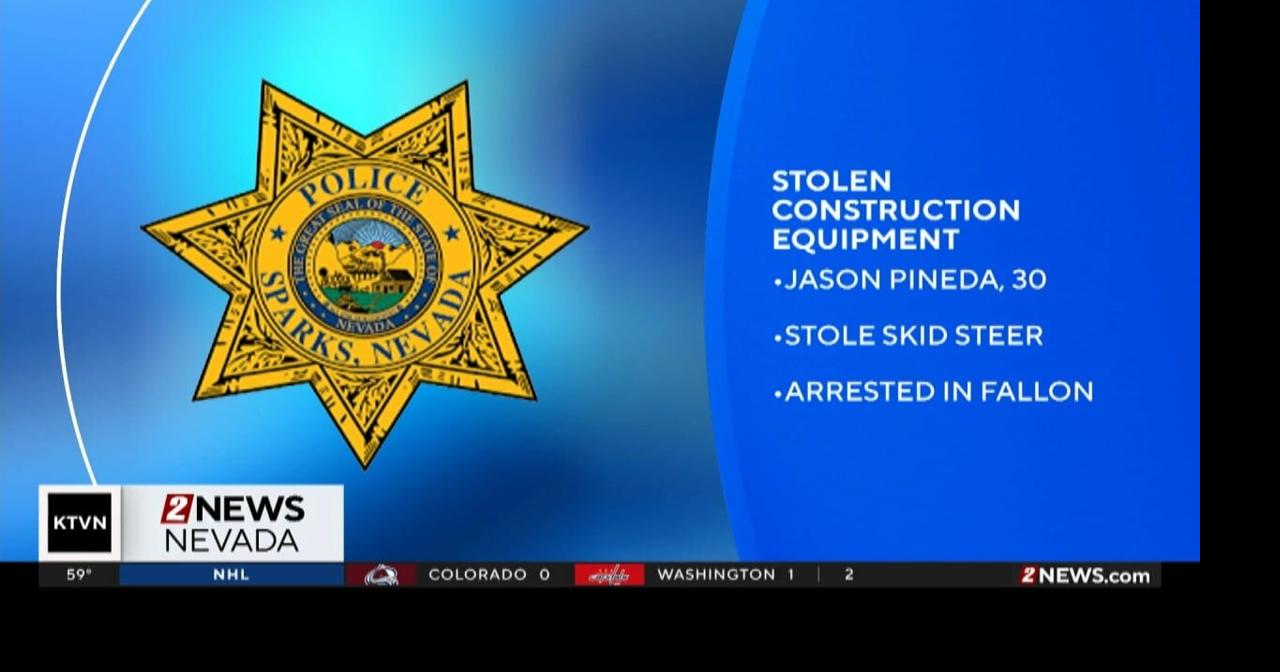 Man arrested for allegedly stealing construction equipment | Local News ...