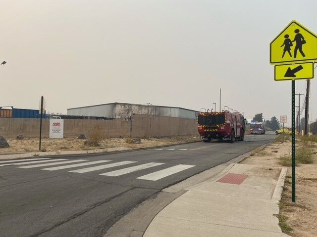 Crews Knock Down Fire Involving Three Structures near Reno-Stead Airport