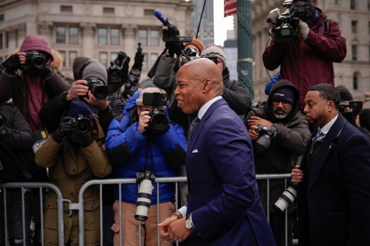 NYC Mayor Eric Adams