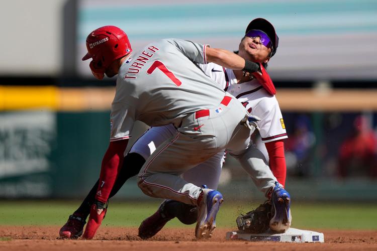 Phillies Braves Baseball