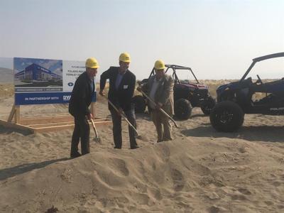 Polaris Holds Groundbreaking on New Distribution Center in Fernley