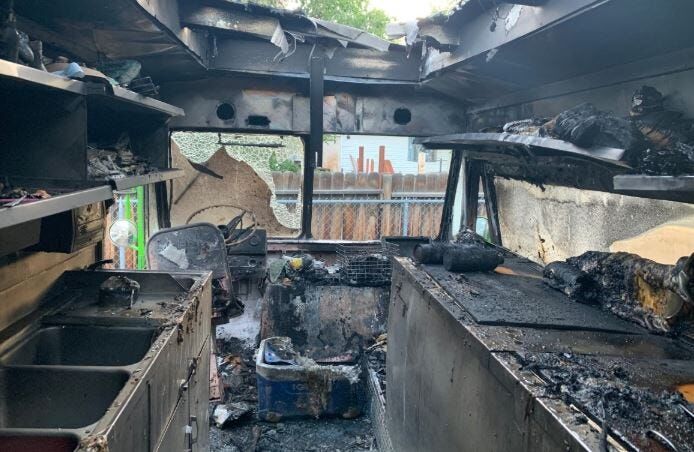 Community Rallies for Vegan Food Truck Destroyed in Fire