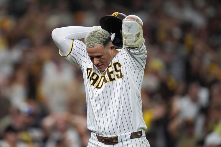 APTOPIX NLDS Brewers Padres Baseball