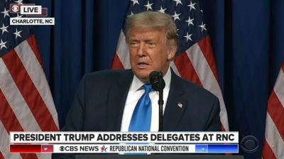 Republicans Nominate President Trump to Take on Joe Biden This Fall