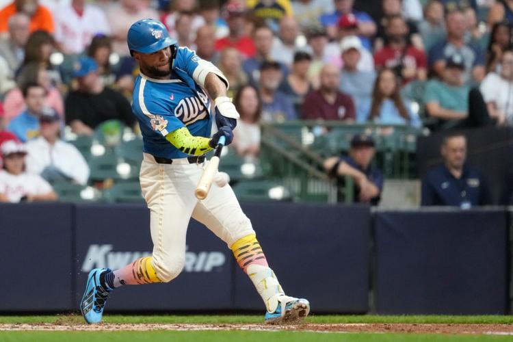 Phillies Brewers Baseball