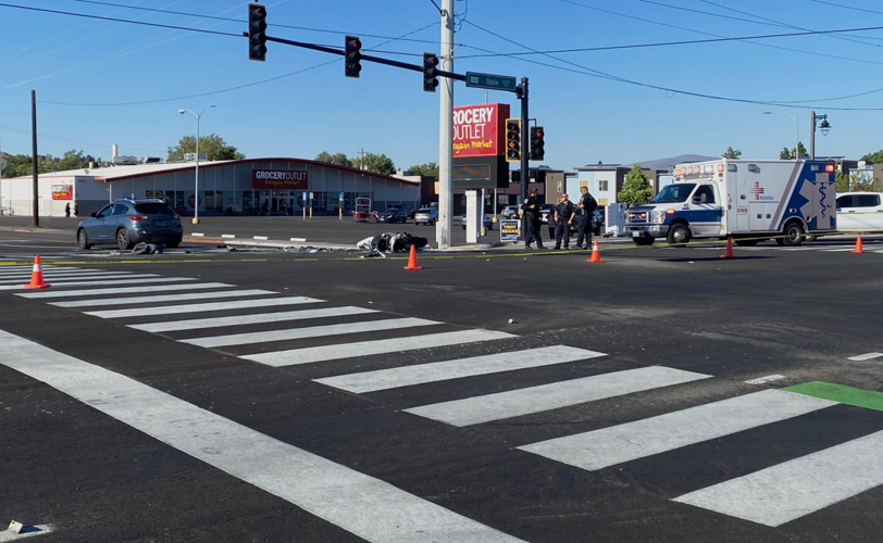 Crash at Oddie & Sullivan in Sparks