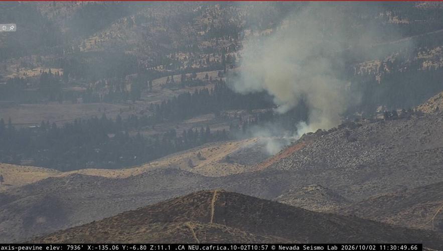 Smoke on Peavine camera