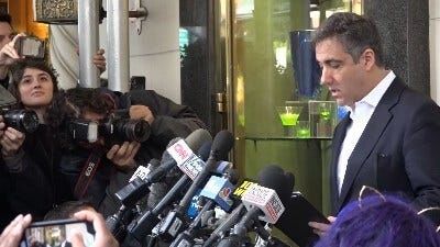 President Trump's Former Lawyer Michael Cohen Arrives at Prison