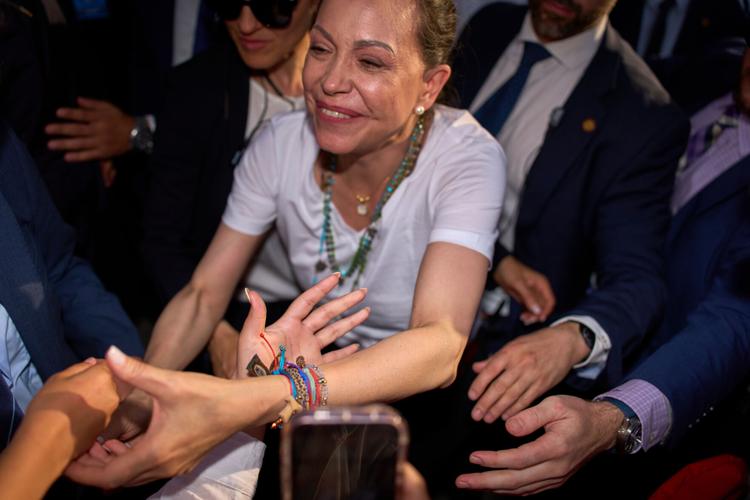 Spain Venezuela Machado