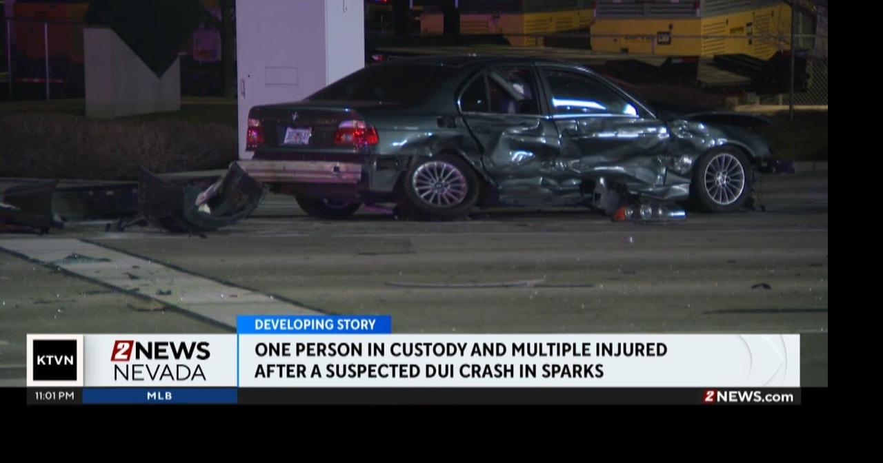 One person charged with a suspected DUI after multiple people were ...