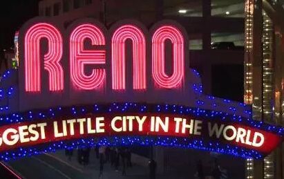 Reno Arch Lights Up Blue in Honor of National Law Enforcement Memorial Month