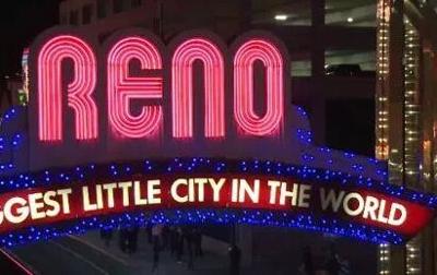 Reno Arch Lights Up Blue in Honor of National Law Enforcement Memorial Month