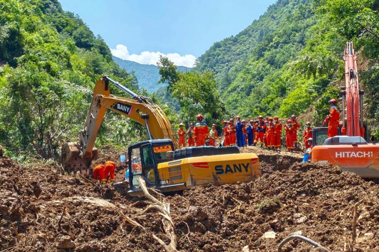 China Landslide