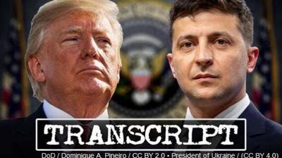 President Trump Wants to Read Ukraine Transcript in 'Fireside Chat'