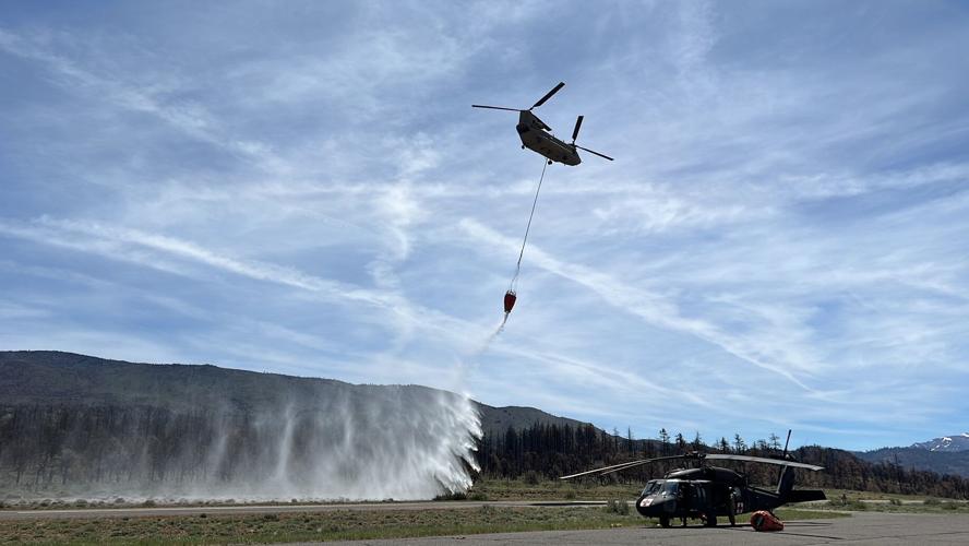 NV National Guard Preforming Air Drops