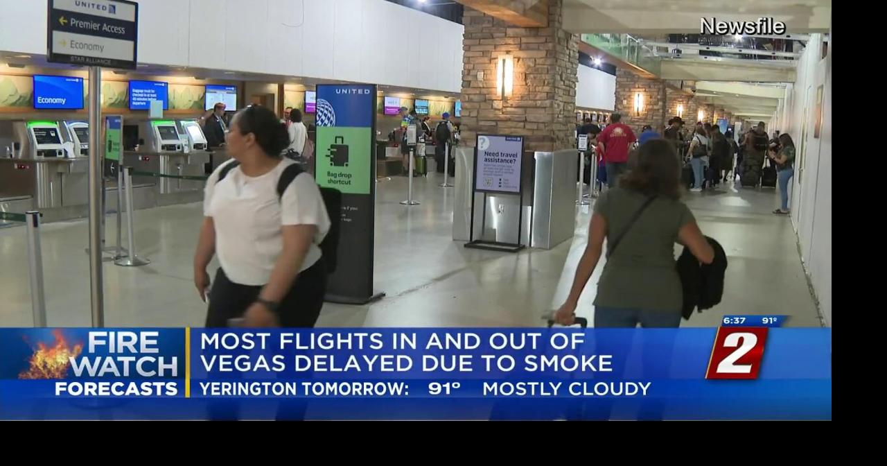Reno to Las Vegas Flights Delayed Due to Smoke News