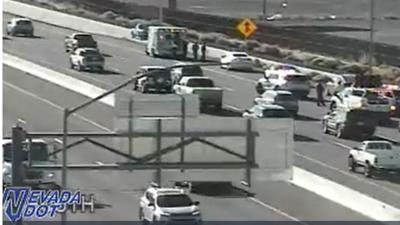 Traffic incident at I-580 at Moana Lane