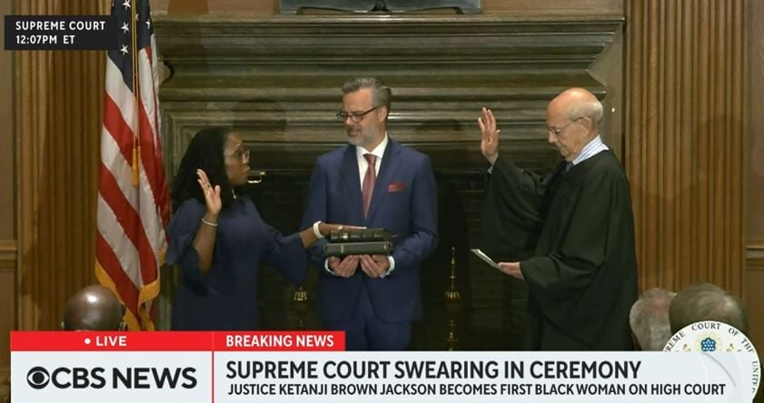 Ketanji Brown Jackson Sworn In