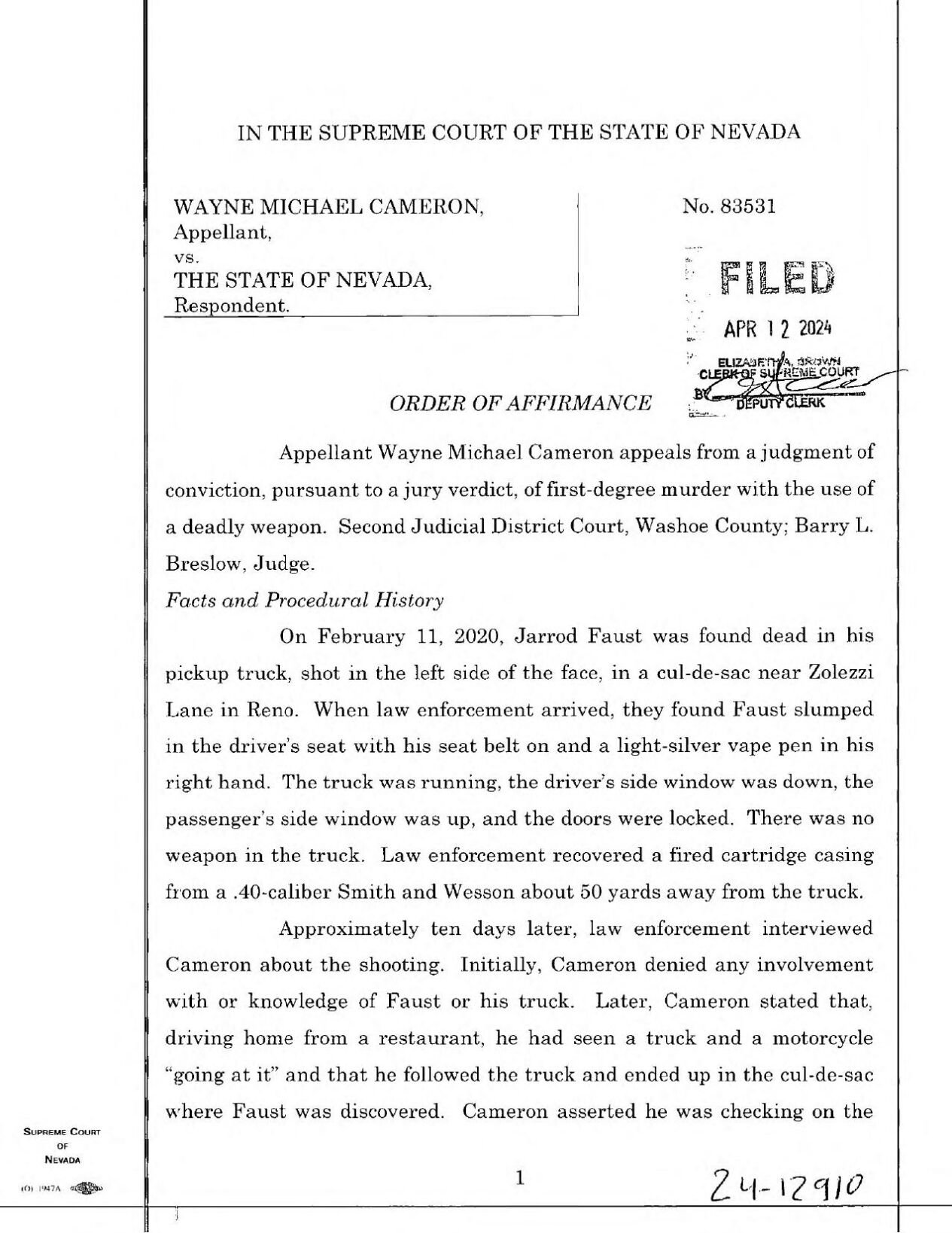 Nevada Supreme Court