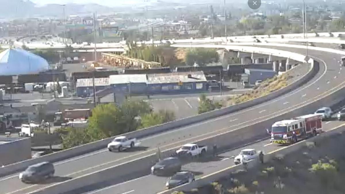 Google Ramp Minor crash blocks lane on ramp from northbound U.S. 395 to westbound I ...