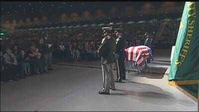 Funeral Held for Fallen Carson City Deputy Carl Howell in Reno