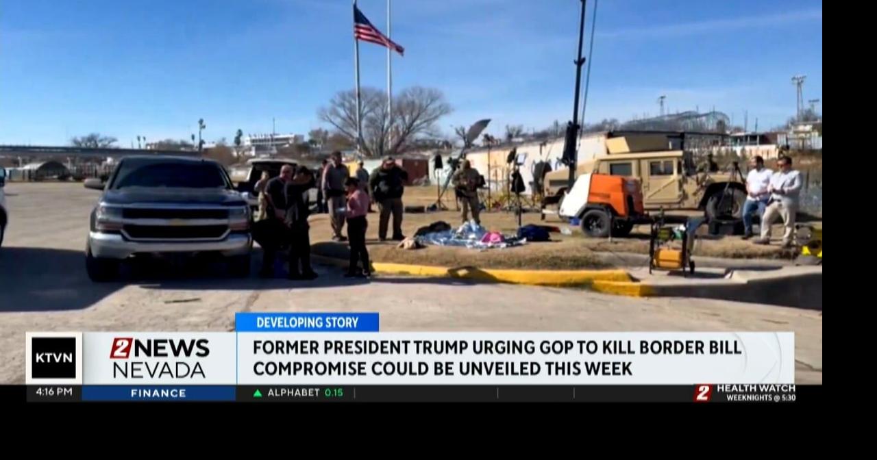 Former President Trump Urging GOP to Kill Border Compromise | News | 2news.com