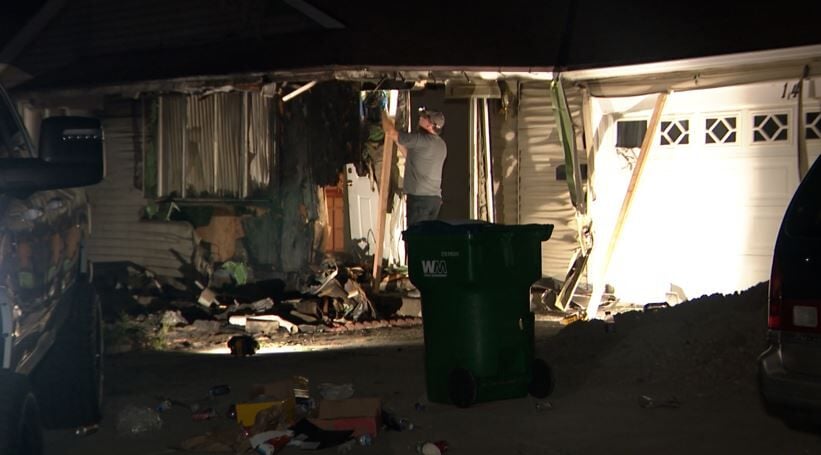 Repairs on Sparks home