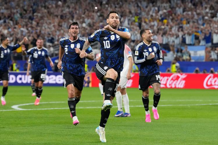 Argentina Jordan WCup Soccer