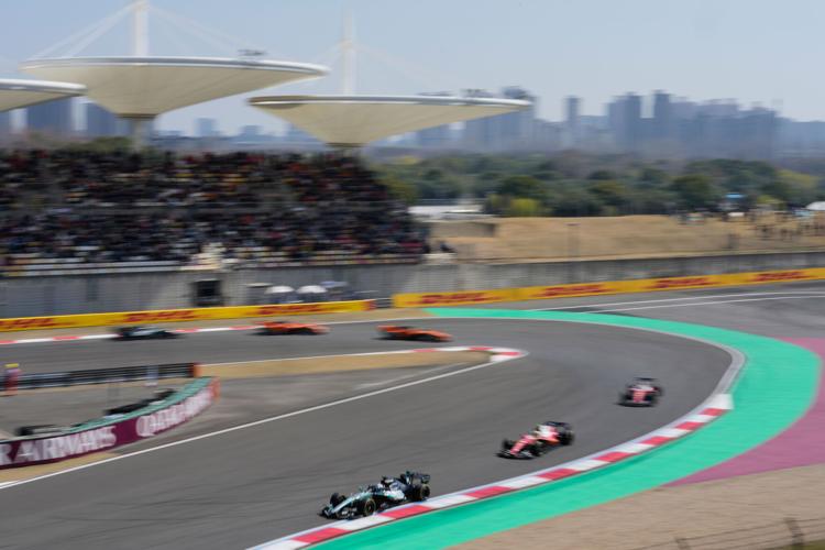 China F1 GP Auto Racing