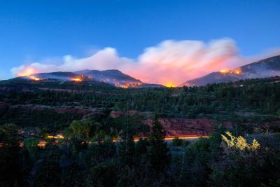 US Western Wildfires