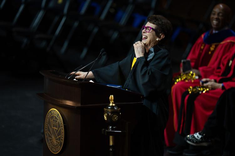 Billie Jean King Graduates