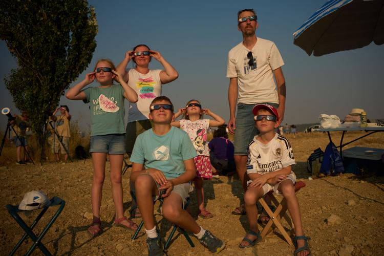 Spain Solar Eclipse