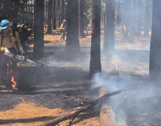 Small fires near Tahoe