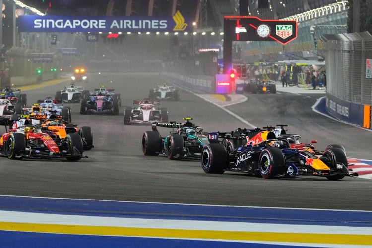 APTOPIX Singapore F1 GP Auto Racing