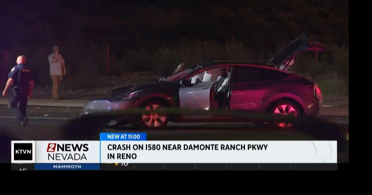 Crash on I580 near Damonte Ranch Pkwy in Reno | Local News | 2news.com