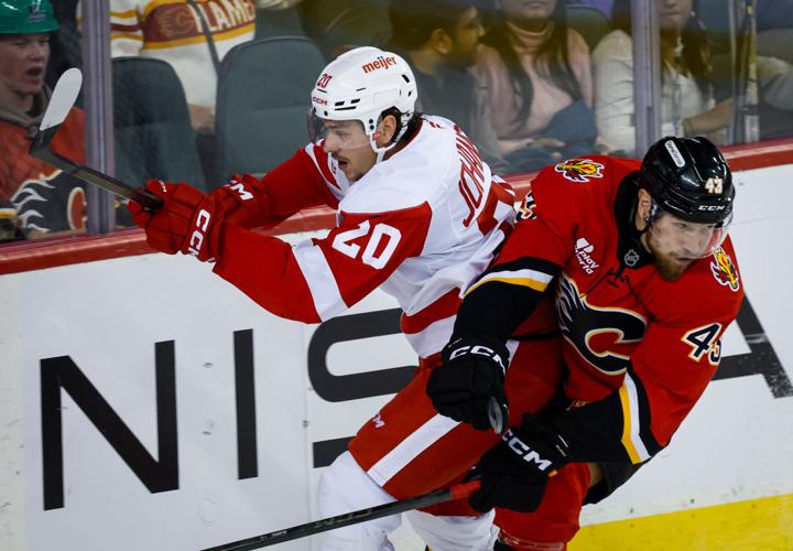 Red Wings Flames Hockey