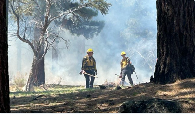 Truckee Meadows Fire & Rescue controlled burn