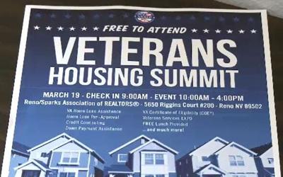 Free Housing Summit for Veterans in Northern Nevada
