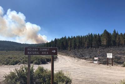 Springs Fire Southeast of Lee Vining Now 70% Contained