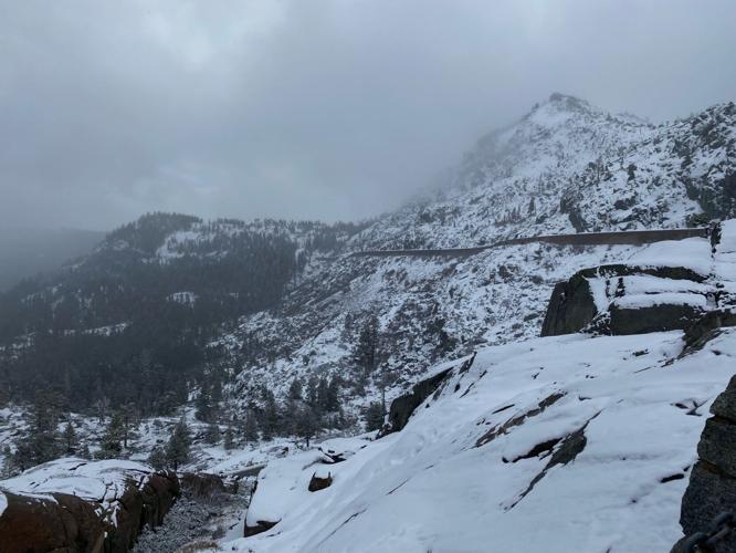 Wintry Conditions Over Donner Pass