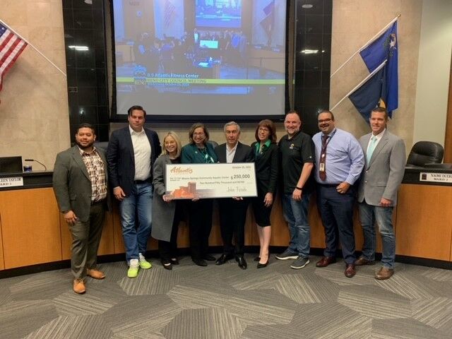 Donation for Moana Springs Community Aquatics and Fitness Center