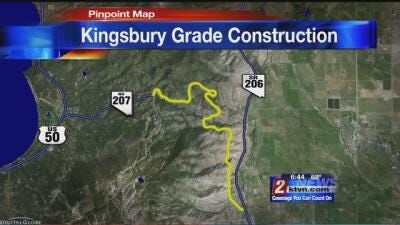 NDOT to Begin Drainage Pipe Improvements on Kingsbury Grade
