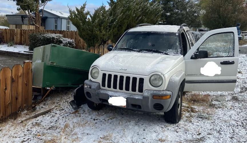Jeep crash in Sun Valley