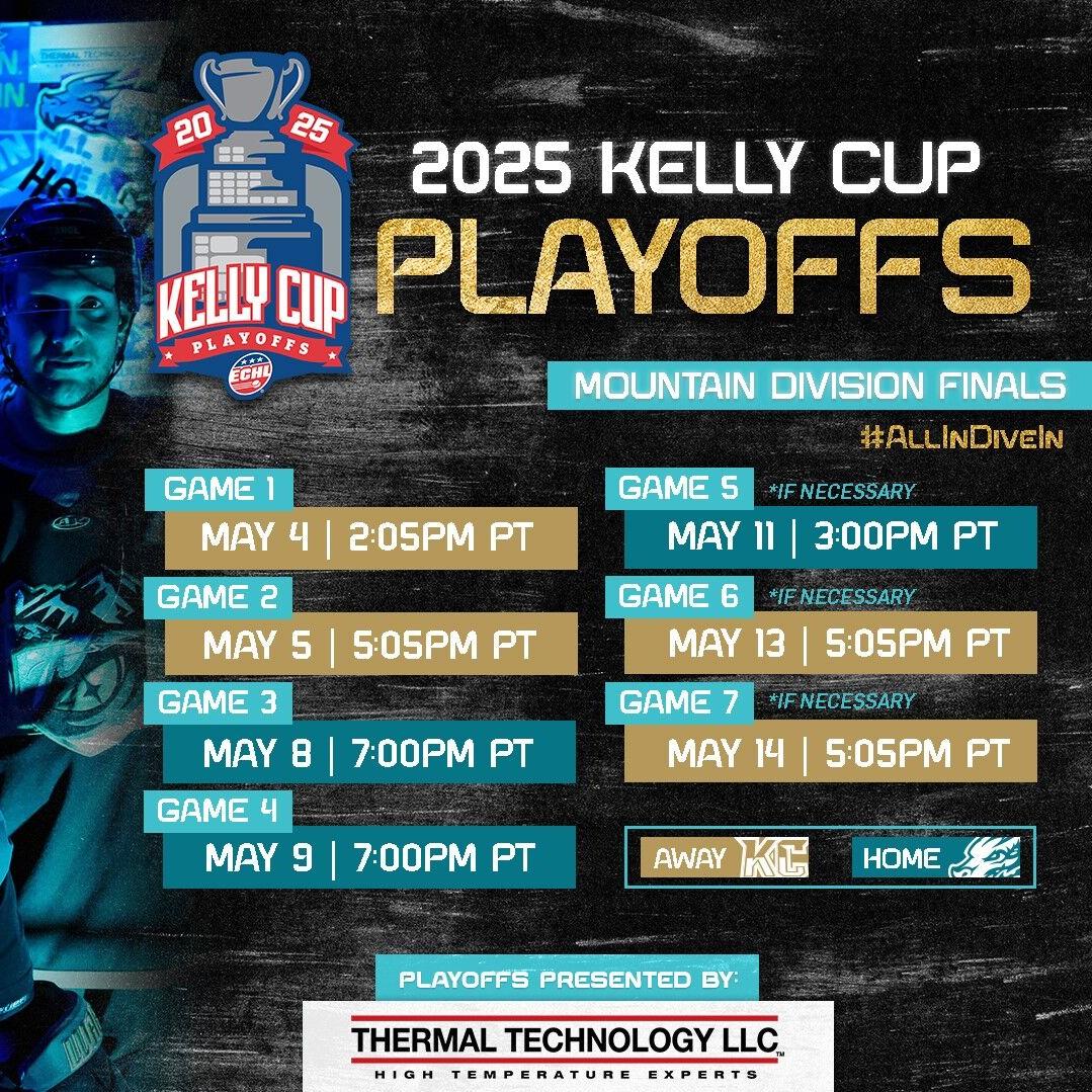 Tahoe Knight Monsters second round playoff schedule revealed | Local News |  2news.com