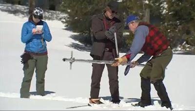 California Snowpack Nears Record Depths