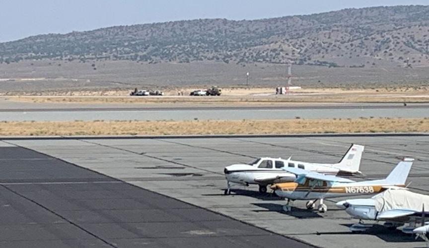 No Injuries After Plane Makes Belly Landing at Reno Stead Airport