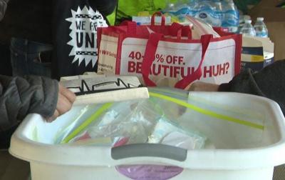 Volunteers Bring Donations to Help Homeless at Pickett Park After Arrests Threats