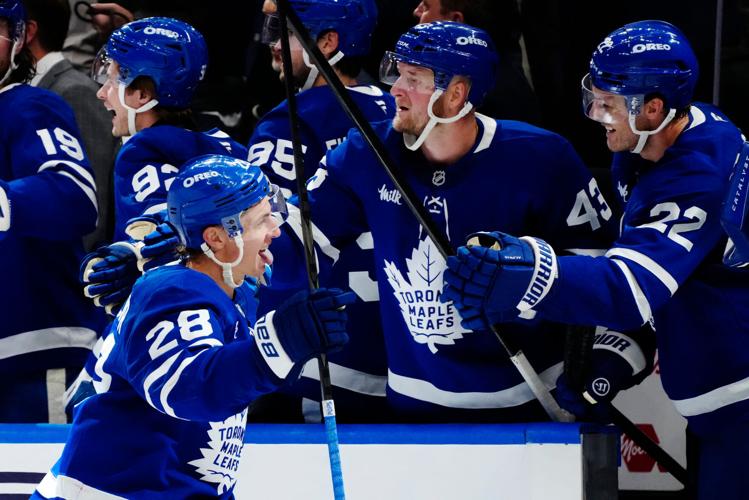 Rangers Maple Leafs Hockey