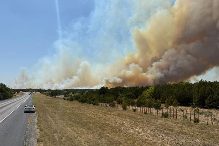 Wildfires Texas